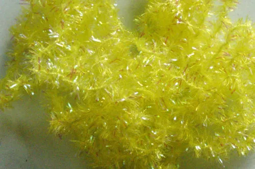 2m Chenille Fritz JAUNE 6mm fly tying montage mosca fly tying