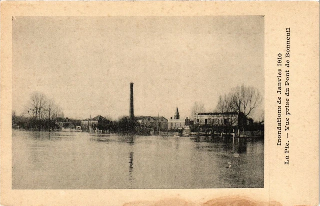 CPA La Pie - Vue prise du Pont de Bonneuil (275159)