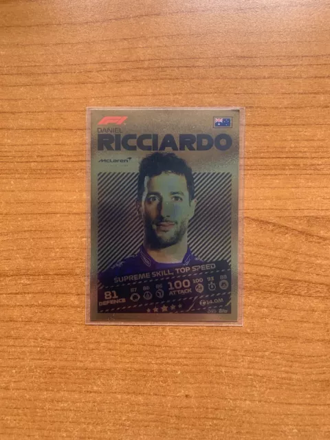 Topps Turbo Attax F1 2021 Daniel Ricciardo 249