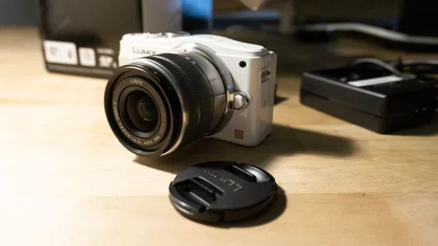 Panasonic DMC GF6K LUMIX Systemkamera 16 Megapixel, Kit mit Objektiv weiß
