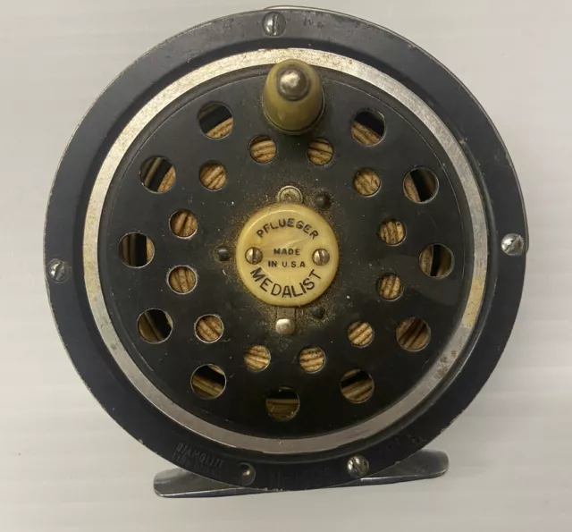 PFLUEGER MEDALIST 1498 Fly Fishing Reel With Extra Spool Made In Usa $79.99  - PicClick