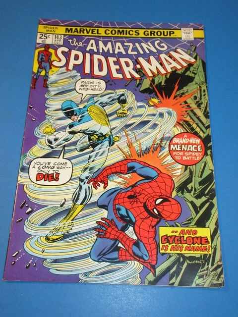 Amazing Spider-man #143 Bronze age Gwen Clone Saga VF Beauty Wow