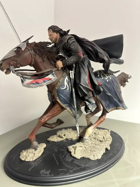 Sideshow Weta Lord of the Rings - Aragorn at the Black Gates