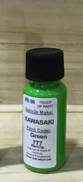 Kawasaki Lime Green Paint Zx9R Touch Up Pot With Brush 6000M Lime Green