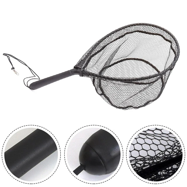 Filet de Débarquement Pliable pour la Pêche à la Mouche,Filet de
