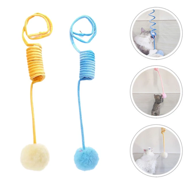 2 Pcs Cat Plush Toys Pet Cat Toy Petlinks Cat Toys Toys Hamsters Household