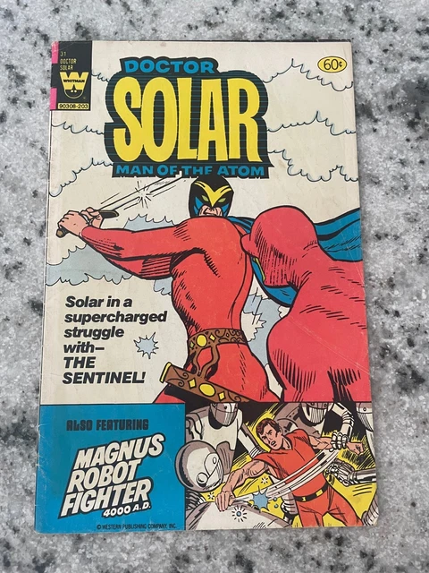 Doctor Solar Man Of The Atom # 31 FN Whitman Gold Key Comic Book 5 J836