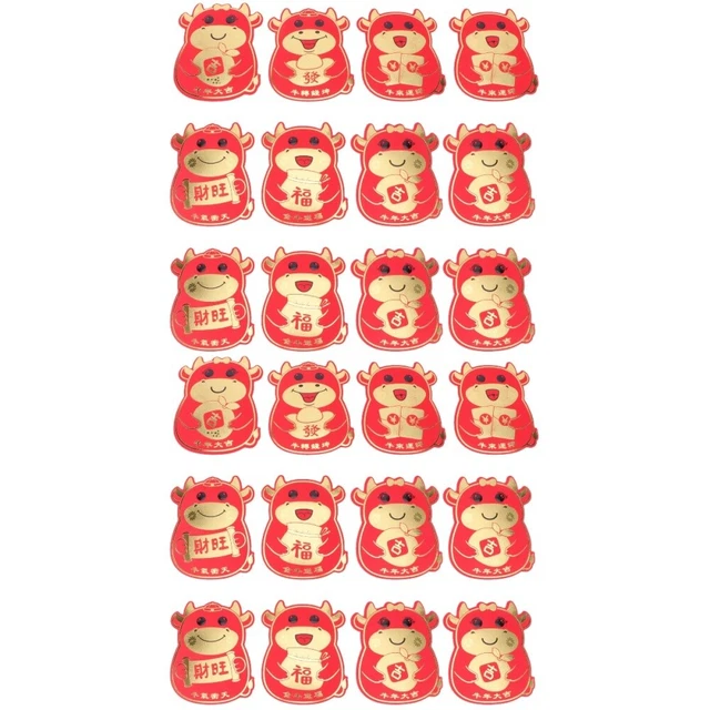 24 pcs Chinesische Neue Jahr Umschlag Chinesische Neue Jahr Geld Umschlag