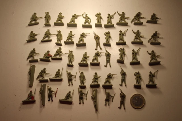 Figurines USA Infanterie WW2 39-45 1/72 - Marque ESCI, Plastique à Peindre, Neuf