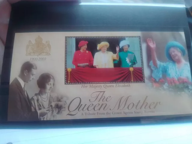 MNH Royalty Queen Mother 2002 Mini Sheet Crown Agents Stamp Bureau Ms