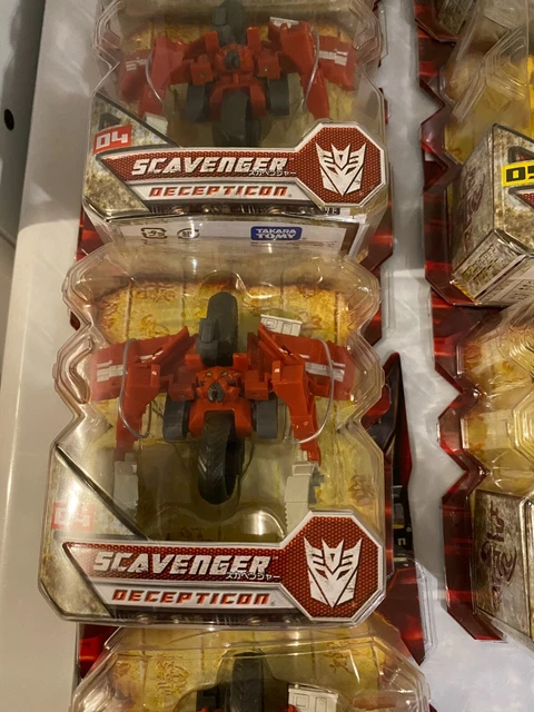 RARE LOT OF 24 Transformers Decepticon Overload, Mixmaster, Rampage and ...
