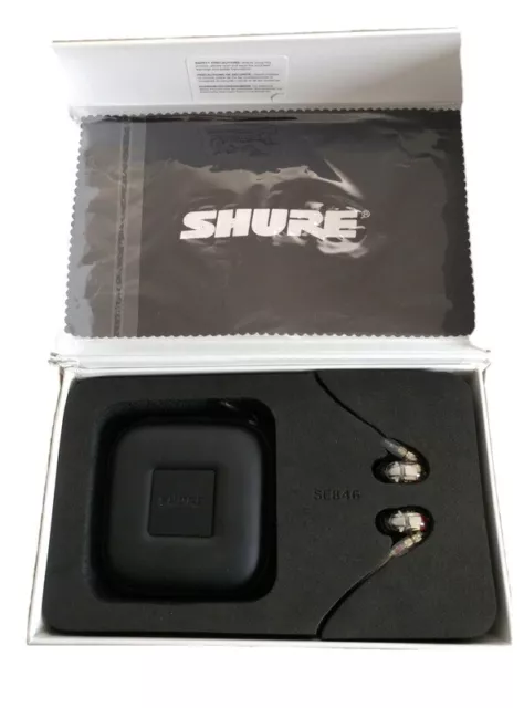 SHURE SE846 CLEAR wired In-Ear Headphones Professional Monitor IEM Earbuds