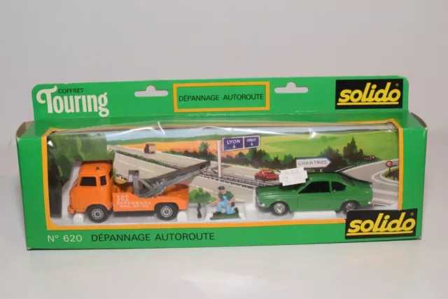 A50 1:43 Solido 620 Coffret Gift Set Depannage Saviem Autoroute Lancia Beta Mib