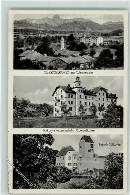 39230364 - 8018 Oelkofen Schloss Oelkofen und Rekonvaleszentenheim Oberoelkofen