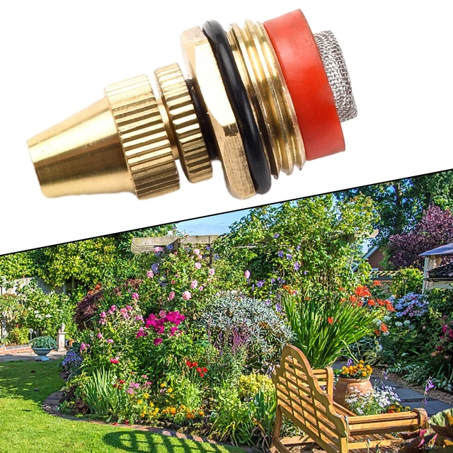 Lot De 12 Buses De Brumisation En Laiton - Orifice 0.3mm - Pour Système Basse Pression, Jardin, Serre, Refroidissement
