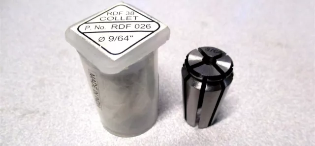 Centaur (RDF026) 1/8" - 9/64" Collet Capacity Series 38 AF Collet - 2 QTY