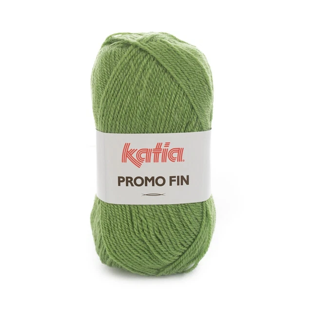 PROMO-FIN von Katia - VERDE (598) - 50 g / ca. 170 m Wolle