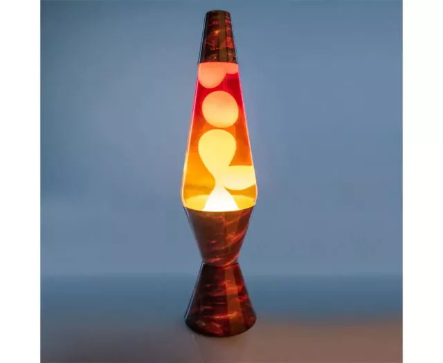 Volcano Diamond Motion Lava Lamp - Red/Yellow/Multi