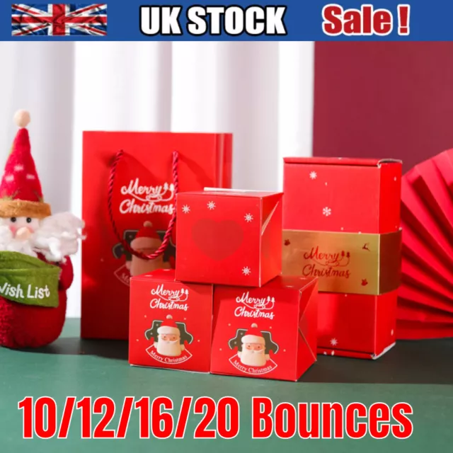 Merry Xmas Christmas Surprise Money Bounce Jumping Party Box Surprise Gifts 2024