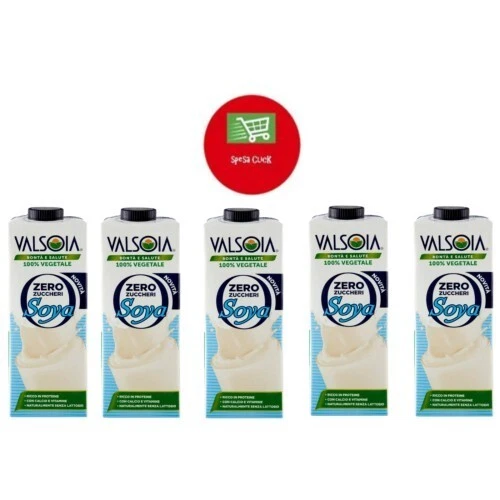 Valsoia Bontà e Salute Zero Zuccheri Soya  5 litri