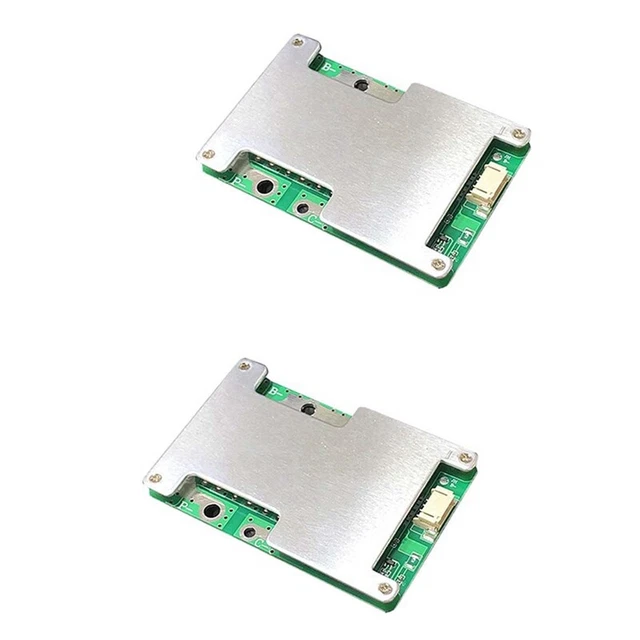 2 pz 4S 12V 100A BMS LiFePo4 Scheda circuito batteria litio ferro fosfato con J4Q4