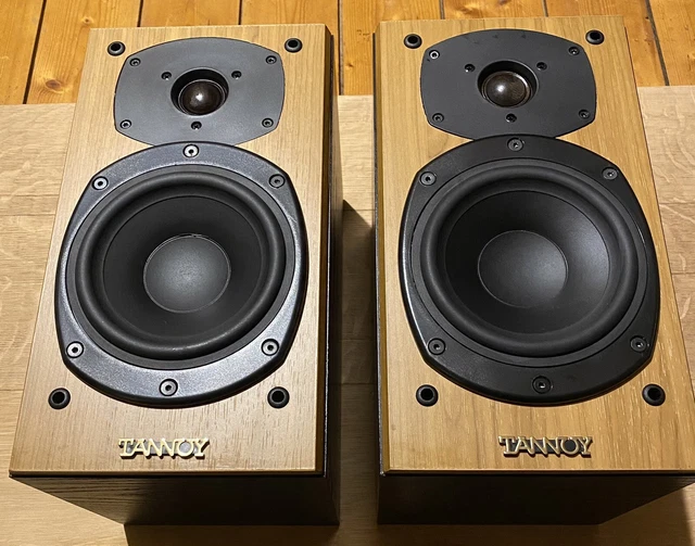 VINTAGE TANNOY MERCURY M1 Cherry Bookshelf Speakers £85.00 PicClick UK