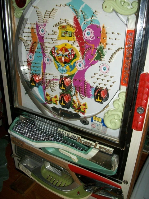 Vintage Nishijin Pachinko machine Kan Less Vintage Nishijin Pachinko machine Kan Less