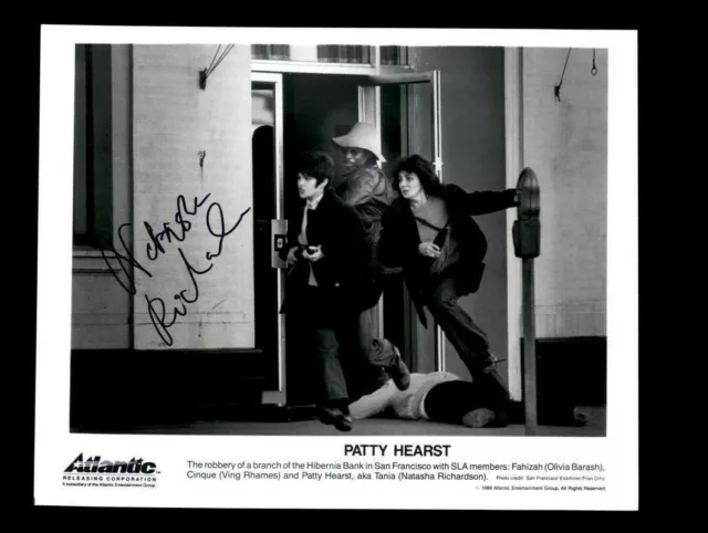 Natasha Richardson PSA DNA Coa Signed 8x10  Patty Hearst Photo Autograph