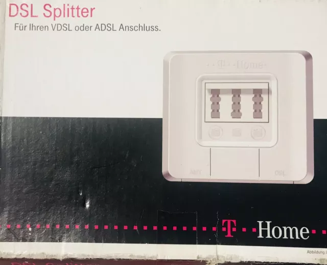 DSL Splitter Telecom für VDSL- oder ADSL-Anschluss