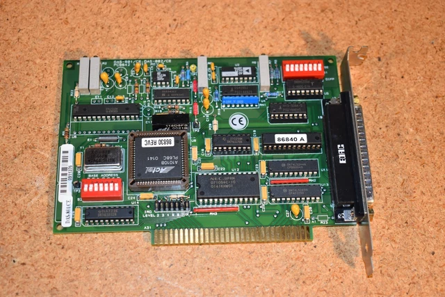 Keithley Instruments DAS-801/CE 14259 Rev. 2 PC9642 Data Acquisition Board ISA