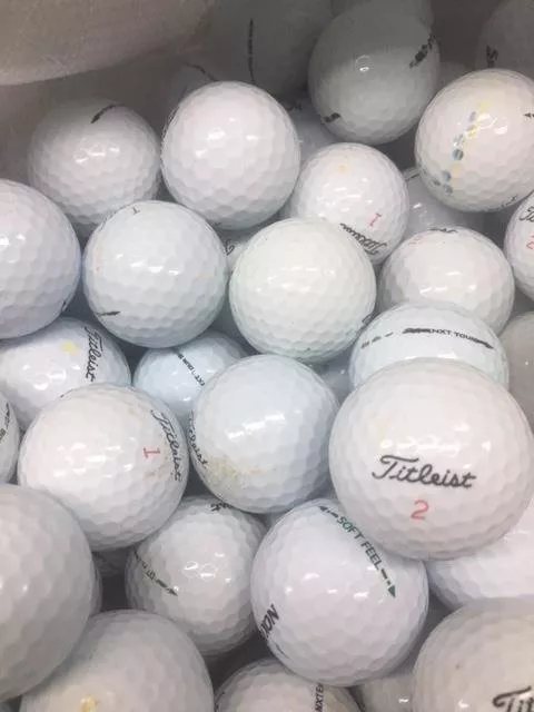 100 Titleist, Srixon, Callaway, Bridgestone, Nike, Taylormade Golf Balls ##CLEAR 3