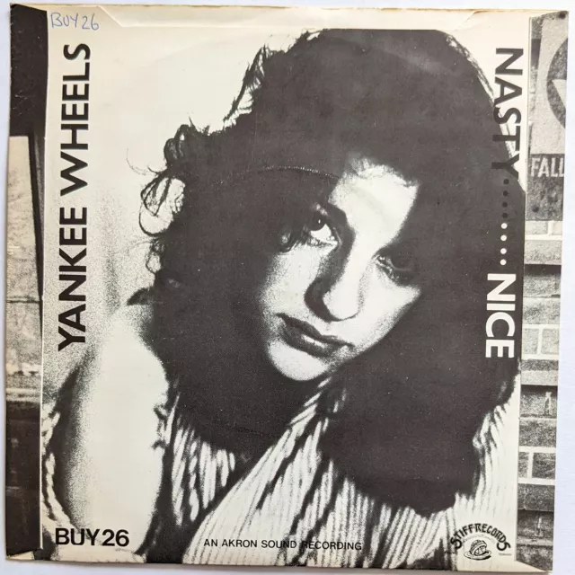 Jane Aire & The Belvederes - Yankee Wheels 7" single (1978) Stiff Records #BUY26 2