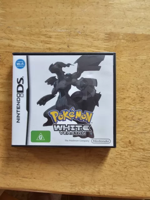 Pokemon White Version - Nintendo DS - 100% Genuine Original AUS PAL COMPLETE