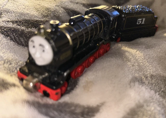 Hiro Tank Engine Rusted THOMAS THE TANK Engine & Friends Take N Play Hiro & Tender Mattel ...