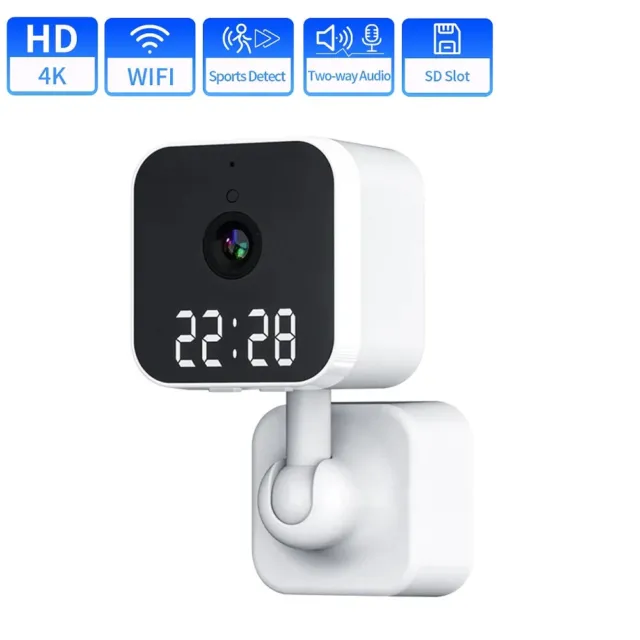 WiFi Camera Security Protection Wireless Baby Monitor Motion Detection(EU Plug)