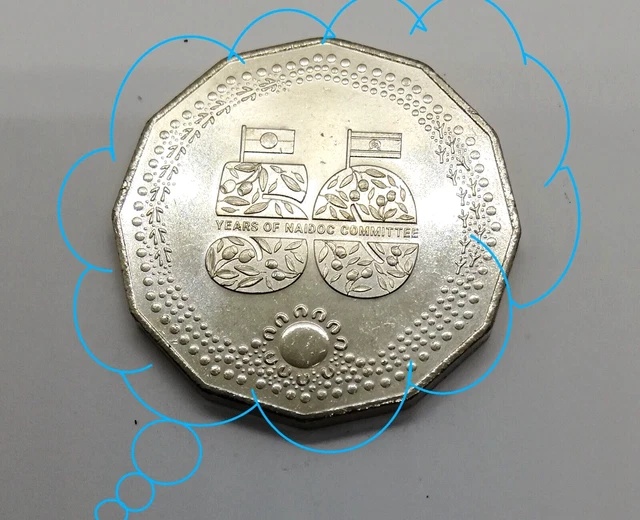 2024 AUSTRALIA NAIDOC 50th Anniversary 50 Cent Coin 4.95 PicClick AU