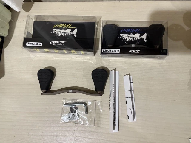DRT × WCZ VARIAL 110 Matte Brown DRT x WCZ Varial Handles – The Hook Up Tackle