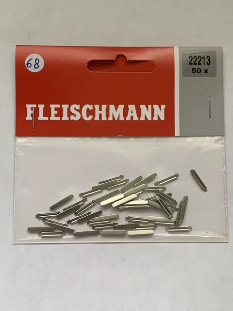 200 Vis De Voie Fleischmann 6410 - Échelle N (1:160) - Acier Noir - Pour Modélisme Ferroviaire