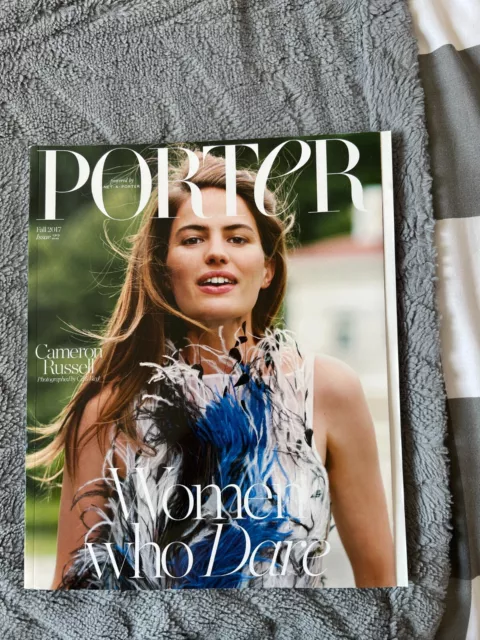 PORTER Fashion Magazine CAMERON RUSSELL Fall 2017 Issue 22 SUBSCRIBER COVER