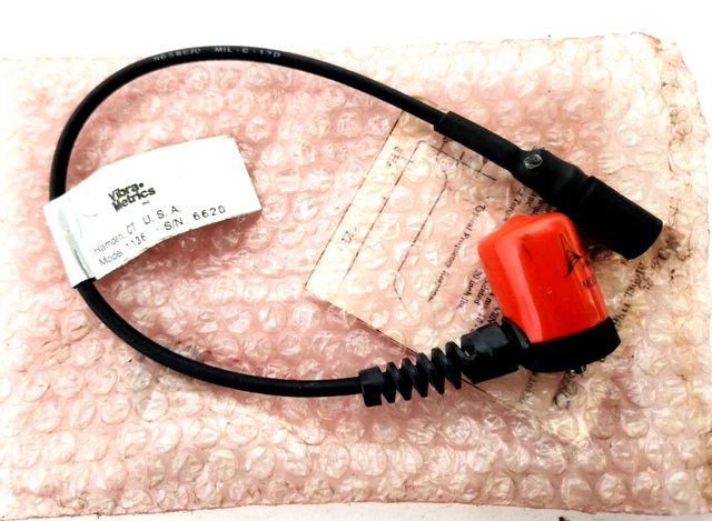 Vibra-Metrics Model 1136 Vibration Seismic Sensor NOS