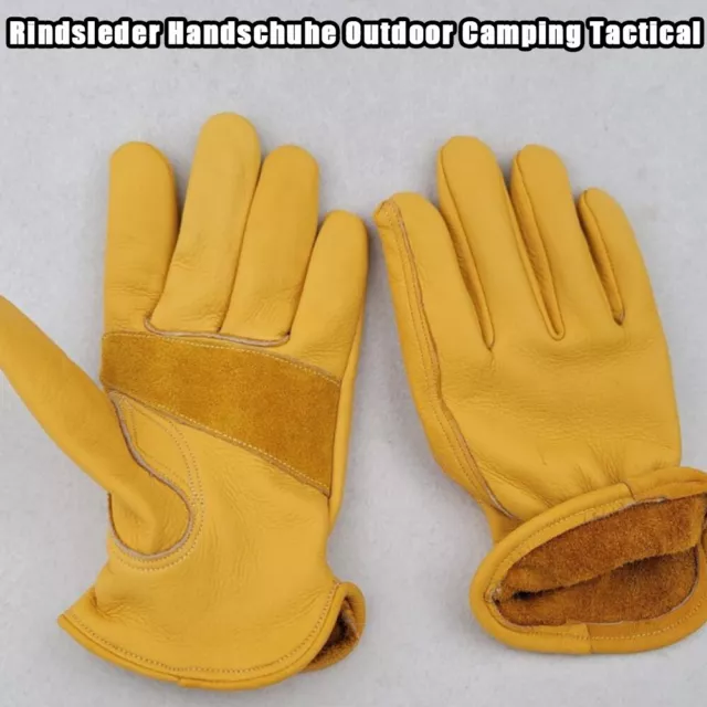 Arbeitshandschuhe Herren Damen Garten Handschuhe Schutzhandschuhe Dornenfest