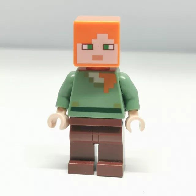 LEGO Minifigure Minecraft - Alex (min017) - Set 21128 21152 21129 21123 21169