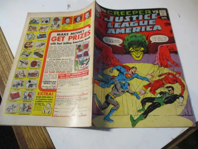 JUSTICE LEAGUE OF AMERICA no. 70 MARCH 1969 DC COMICS originale U.S.A.