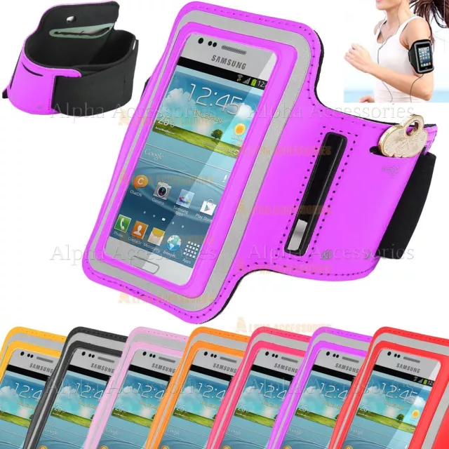 Sports Running Jogging Gym Armband Case Holder Bag For Samsung Galaxy S3 Mini UK