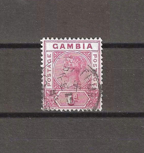 GAMBIA 1898/02 SG 38b USED Cat £425
