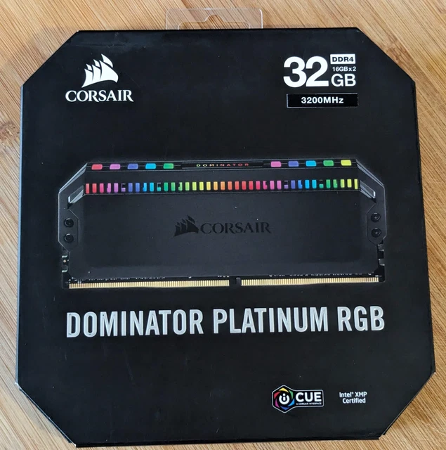 Corsair Dominator Platinum RGB 32 Go (2x 16 Go) DDR4 4000 MHz CL19