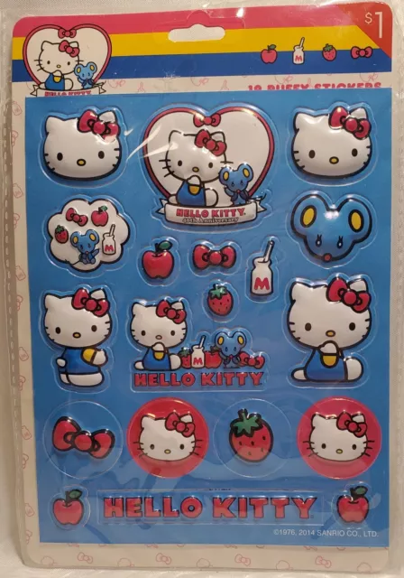 NEW Hello Kitty Mini Sticker Book 146 Stickers 8 Pages 2009 Sanrio