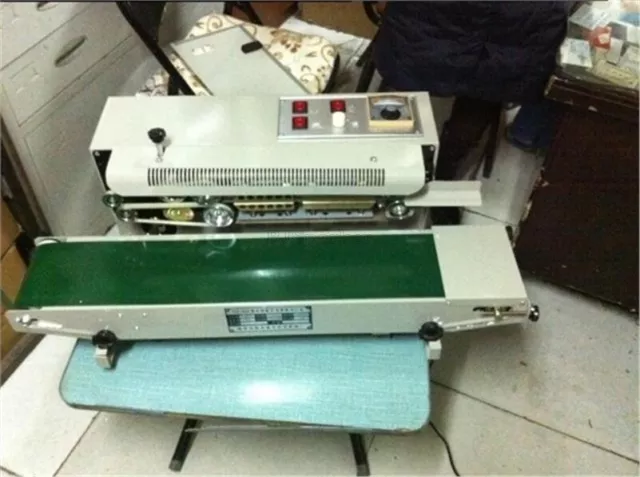 Horizontal Band Sealer Automatic FR-900 Continuous Plastic Bag Sealing Machin