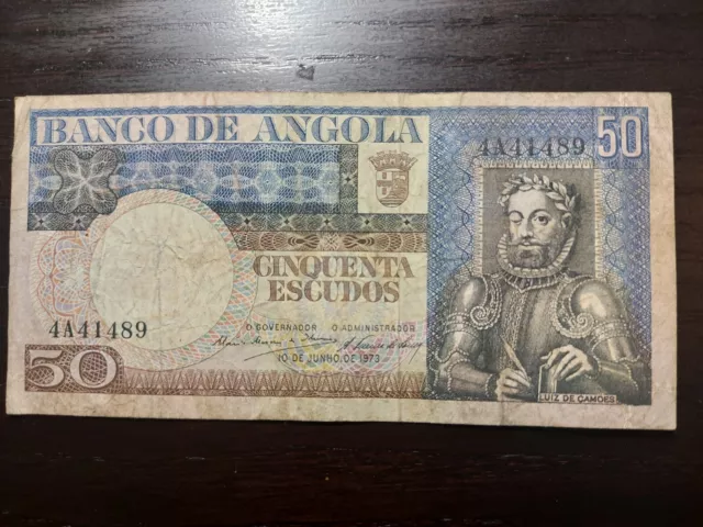 Angola 50 Escudos 1973, P-105