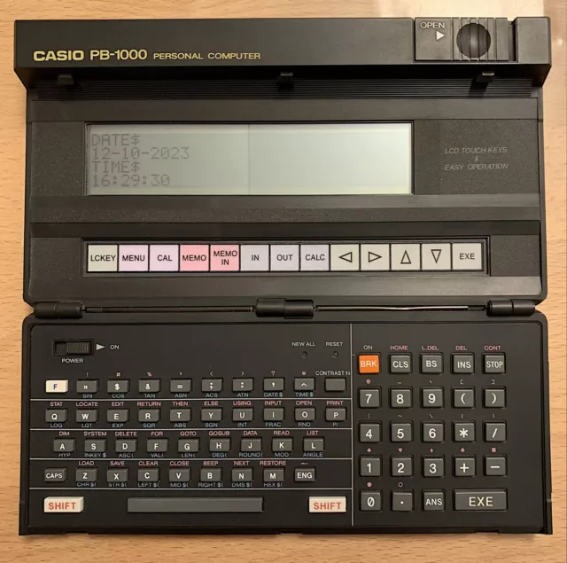 RARE - CASIO PB-1000 PERSONAL COMPUTER - 1986 - Très bon état. RARE - CASIO PB-1000 PERSONAL COMPUTER - 1986 - Très bon état.